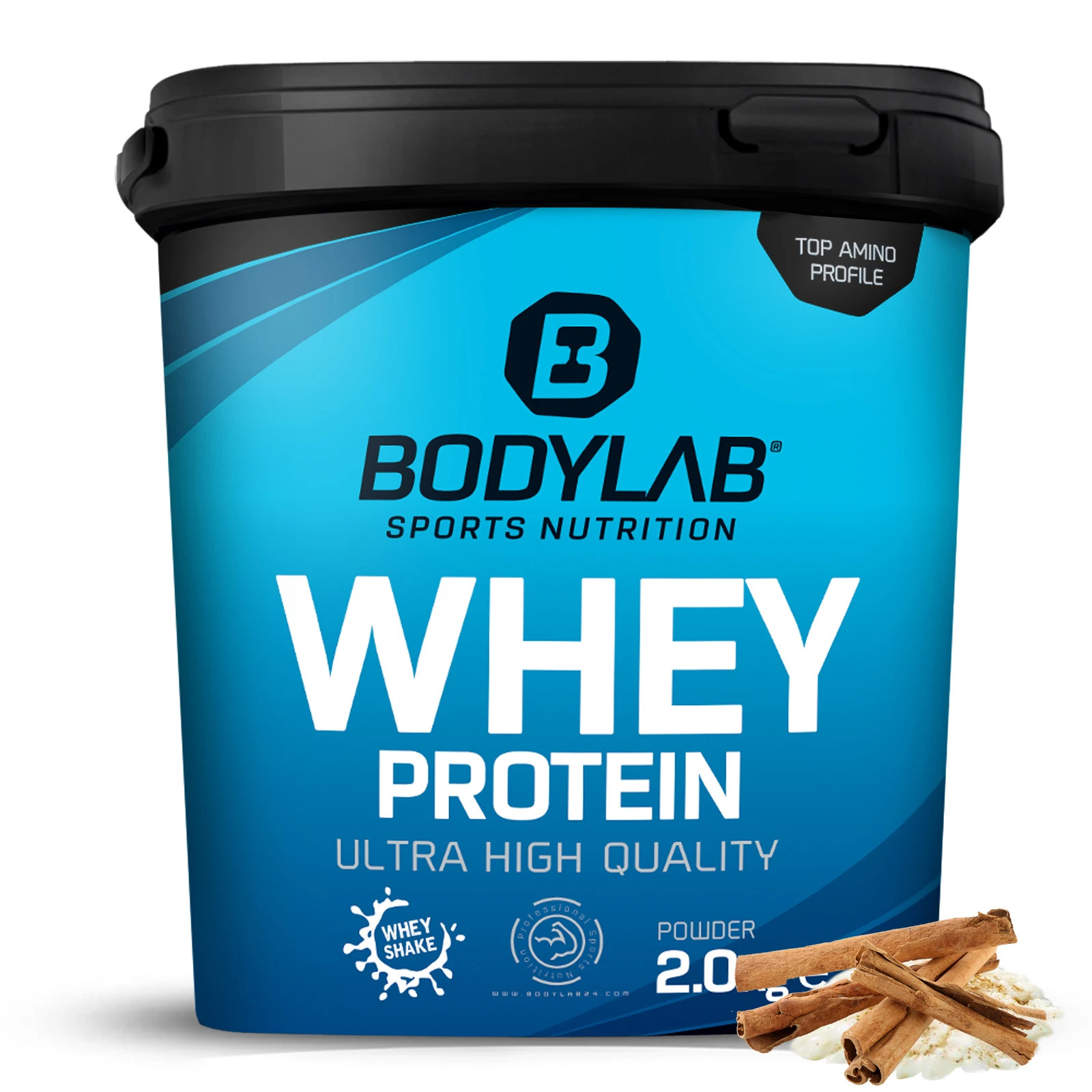 Bodylab Whey Protein 2kg Milchreis Zimt